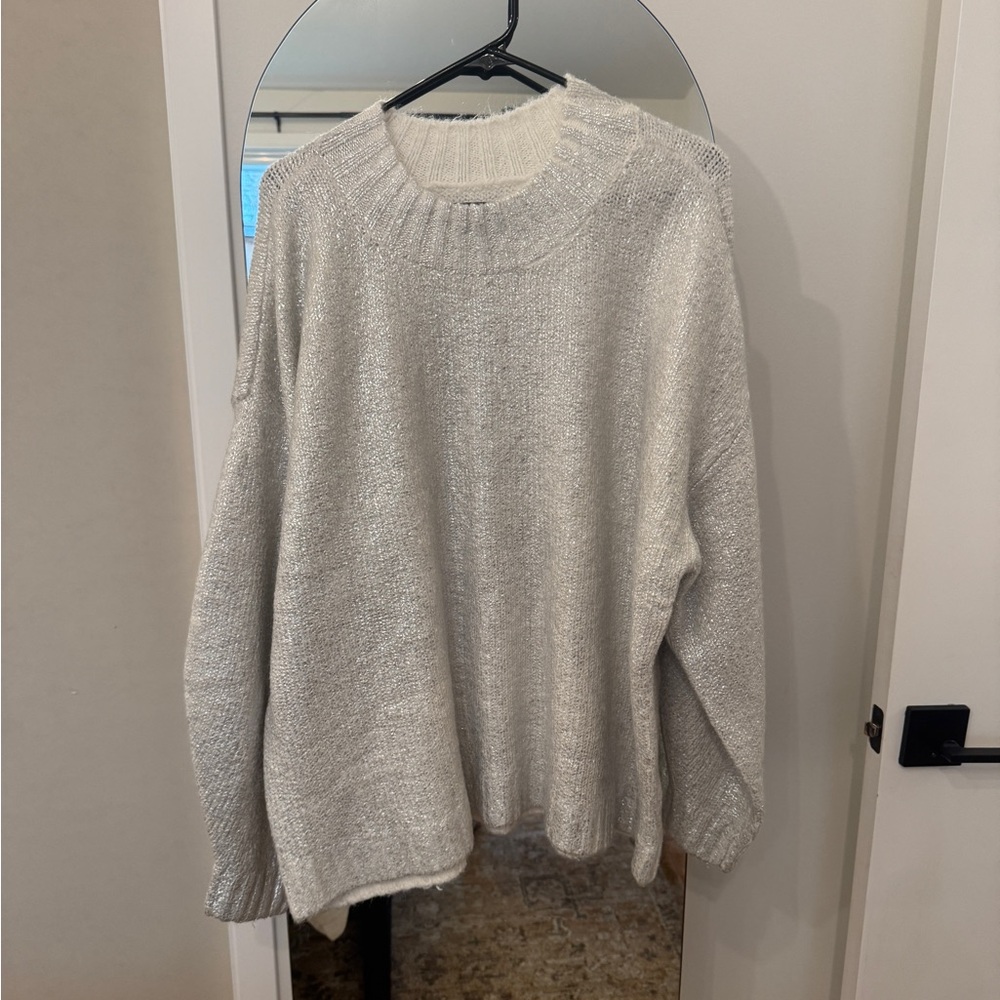 pistola Silver-Thread Crewneck Sweater